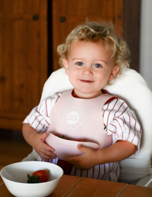Perfect Stay Comfort Bib - Pink